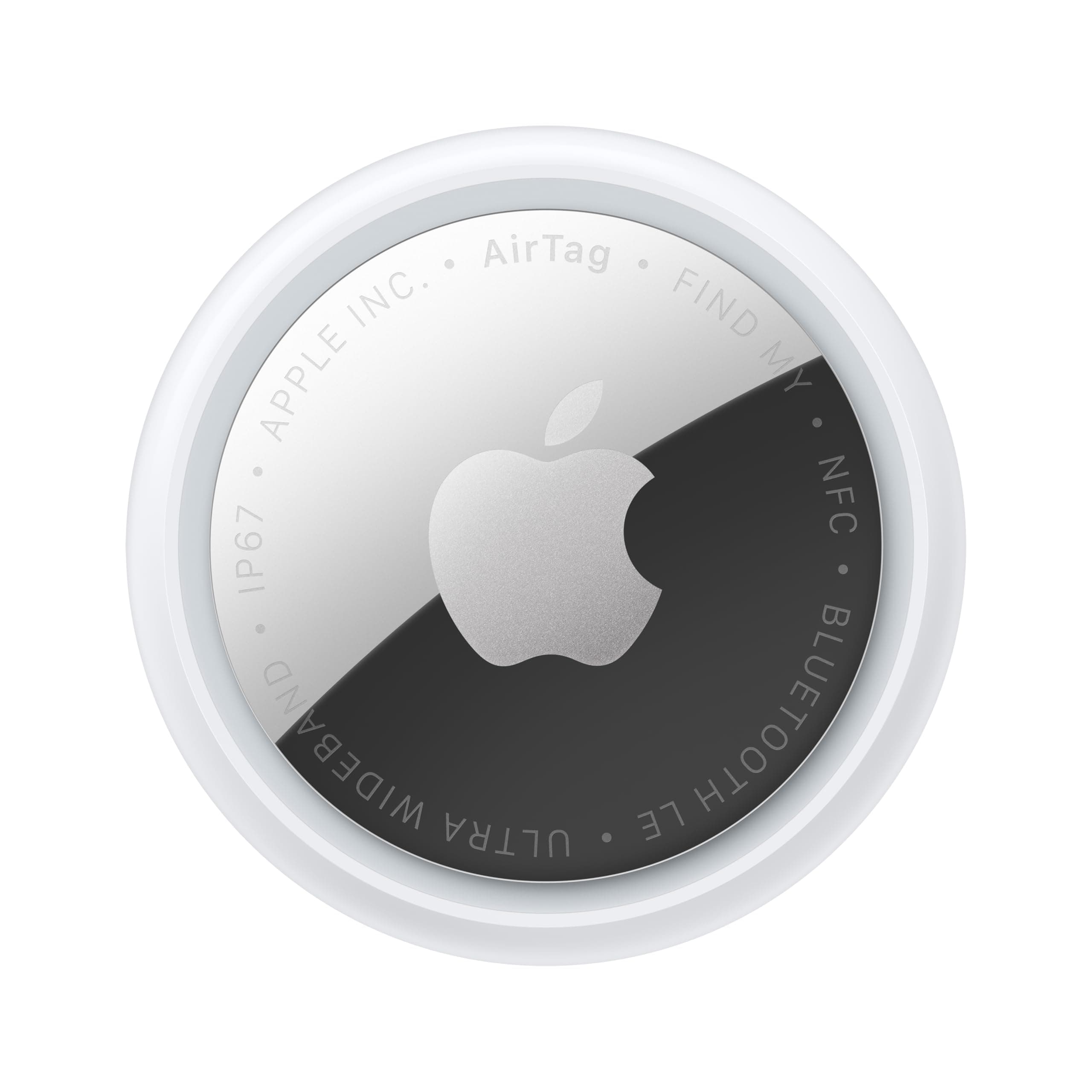 Apple AirTag (2nd Generation): Tracker for Keychain, Wallet, and More; Locator with Sound; Simple One-Tap Setup with iPhone or iPad; Key Finder with up to 1.5X Precision Finding Range* 1 Pack